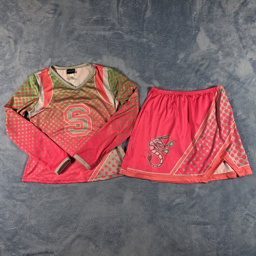 Disney Size 8 Zombies Seabrook Cheer Costume 2 Piece Top Skirt Addison
